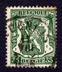 Stamps Belgium -  ESCUDO LEON RAMPANTE