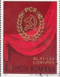 Stamps Romania -  congreso del partido