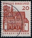 Stamps Germany -  Scott  905  Portico Lorsch