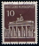Stamps Germany -  Scott  952  Puerta de Brandenburg