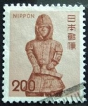 Stamps : Asia : Japan :  Haniwa (warrior statue)