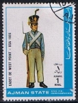 Stamps : Asia : United_Arab_Emirates :  Cadete de West Point- USA 1825