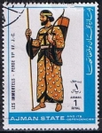 Stamps : Asia : United_Arab_Emirates :  Les Immortels-Perse VI AV.J.C. (2)