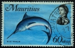 Stamps Mauritius -  Makaira nigricans