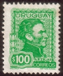 Stamps Uruguay -  ARTIGAS