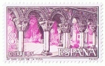 Stamps Spain -  MONASTERIO S. JUAN DE LA PEÑA