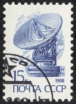 Stamps : Europe : Russia :  Telecomunicaciones