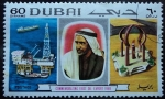 Sellos del Mundo : Asia : Emiratos_�rabes_Unidos : Dubai Oil Export