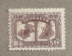 Stamps China -  Mapas