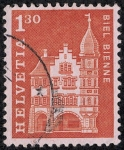 Stamps : Europe : Switzerland :  Edificios y monumentos