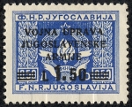 Sellos de Europa - Yugoslavia -  Istria y costa eslovena (zona B)