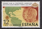 Stamps Spain -  VIAJE AMERICA REYES