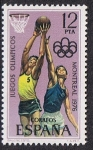 Stamps Spain -  JUEGOS OLIMPICOS EN MONTREAL