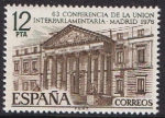 Stamps Spain -  UNIÓN INTERPARLAMENTARIA
