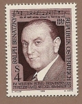 Stamps Austria -  Ralph Benatzky - compositor