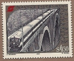 Stamps Austria -  75 aniversario del ferrocarril de Tauernbahn