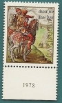 Stamps Yugoslavia -  Ilustración de Julija Klovica - miniaturista
