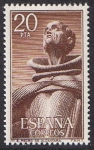 Stamps Spain -  MONASTERIO S. PEDRO DE ALCÁNTARA