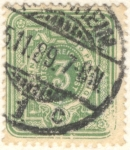 Stamps : Europe : Germany :  Cost de Armas 1875