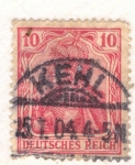 Sellos de Europa - Alemania -  Germania 1902