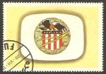 Stamps United Arab Emirates -  fujeira - apolo 16 (viñeta)