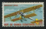 Stamps : Africa : Equatorial_Guinea :  Aviones - Breguet (1910)