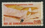 Sellos del Mundo : Africa : Guinea_Ecuatorial : Aviones - Planeador de Lilienthal (1896)