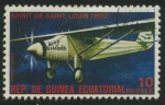 Sellos de Africa - Guinea Ecuatorial -  Aviones - Spirit de Saint-Louis (1927)