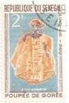 Stamps : Africa : Senegal :  La elegante