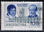 Stamps Argentina -  Larrea y Matheu