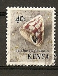 Sellos del Mundo : Africa : Kenya : Conchas.