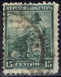 Stamps Argentina -  Scott  132  Alegoria a la Livertad