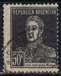 Stamps Argentina -  Scott  334  General San Martin (2)