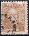 Stamps Argentina -  Scott  419  Sarmiento