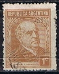 Stamps Argentina -  Scott  419  Sarmiento (4)