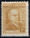 Stamps Argentina -  Scott  419  Sarmiento (7)