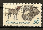 Sellos de Europa - Checoslovaquia -  50 Aniversario Asoc. Perros de Caza.