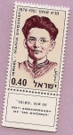 Stamps Israel -  Manya Shochat - 50 aniversº del Hashomer (organización de defensa)