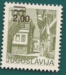 Stamps Yugoslavia -  Ohrid   o   Ocrida  -  Macedonia