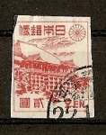Stamps Japan -  Templo Kiyomitzu.