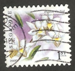 Sellos del Mundo : Asia : Singapore : 1700 B - flor orquídea