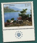 Sellos de Europa - Yugoslavia -  Protección de la Naturaleza - Lago Ohrid  o  Lago de Ocrida - Macedonia