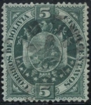 Stamps Bolivia -  Escudo - Papel delgado
