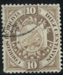 Stamps America - Bolivia -  Escudo - Papel grueso