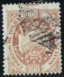 Stamps America - Bolivia -  Escudo - Papel grueso