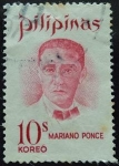 Stamps Philippines -  Mariano Ponce (1863-1918)