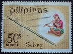 Stamps Philippines -  Instrumentos musicales / Subing