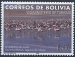 Stamps Bolivia -  Desiertos Blancos - Lagunas de Colores