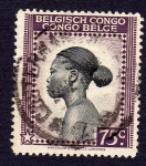 Stamps Republic of the Congo -  MUJER INDIGENA