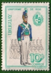 Stamps : America : Uruguay :  Uniforme 1830